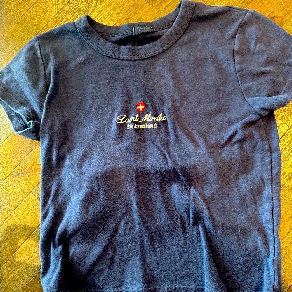 Brandy Melville John Galt Switzerland Tee One Size